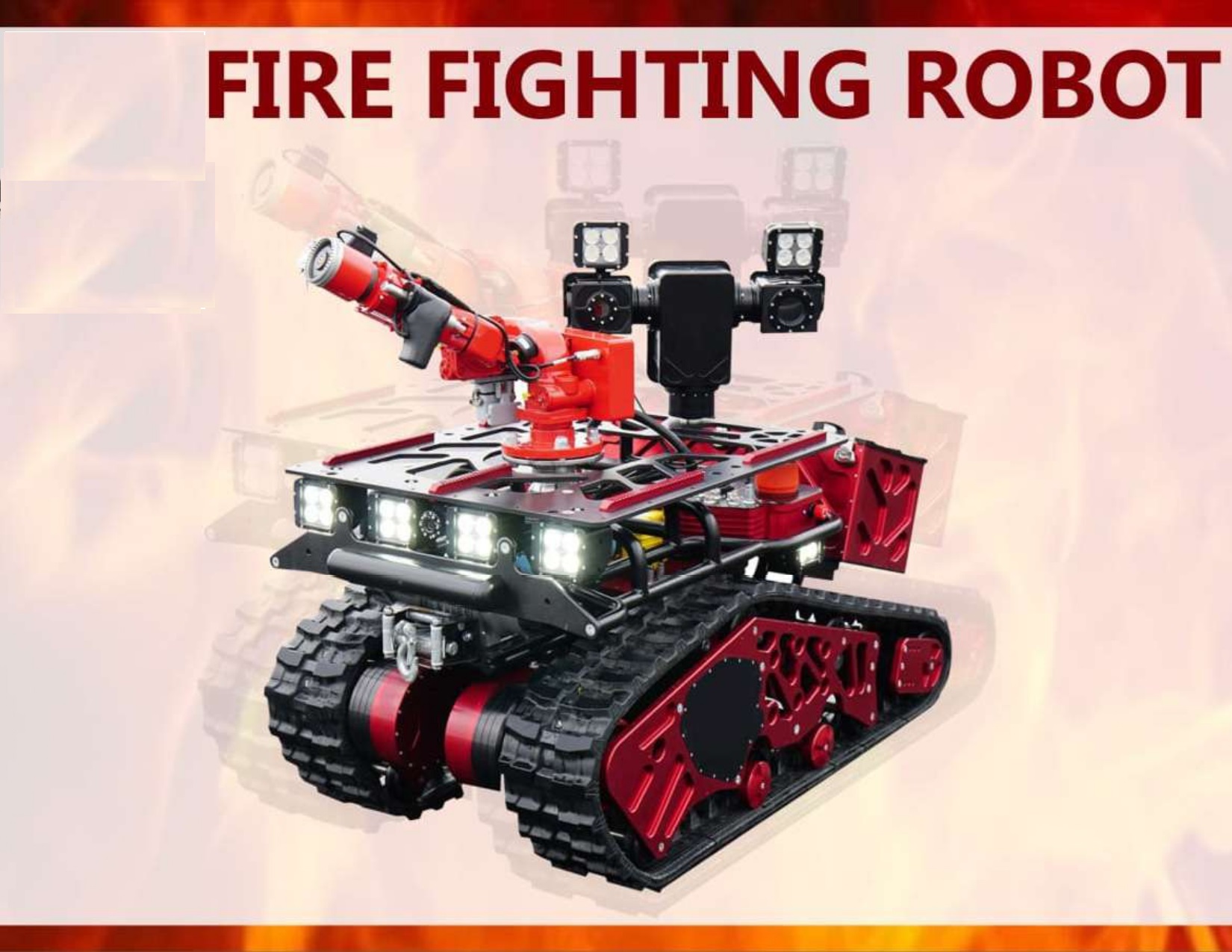 FIRE FIGHTING ROBOT
